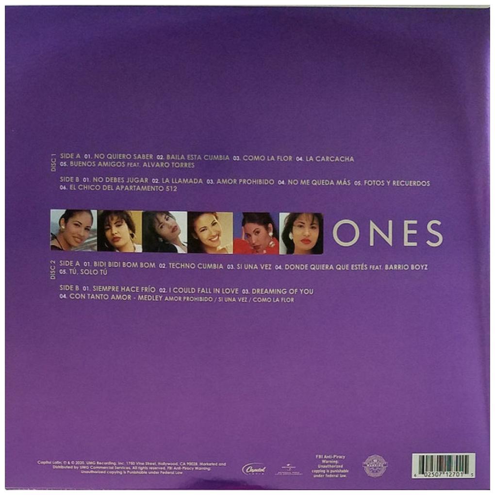SELENA - ONES (2LP) (EXCLUSIVE LTD EDITION) (INC. POSTER) (PICTURE DISC) | VINILO
