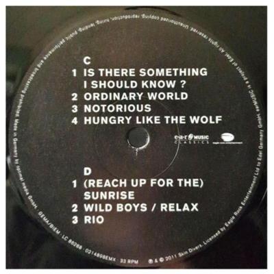 DURAN DURAN - LIVE A DIAMOND IN THE MIND (2LP) | VINILO
