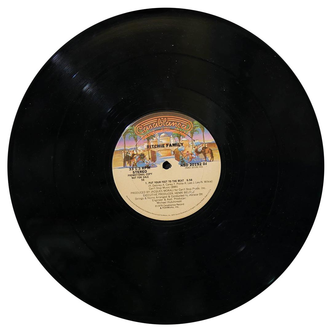 THE RITCHIE FAMILY - PUT YOUR FEET TO THE BEAT | 12" MAXI SINGLE USADO
