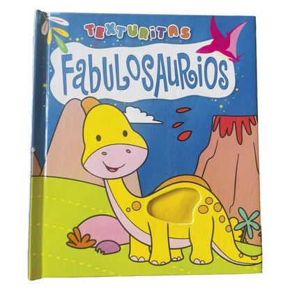 TEXTURITAS - FABULOSAURIOS (DURA) - EQUIPO EDITORIAL BRIJBASI | LIBRO
