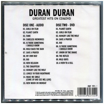 DURAN DURAN - GREATEST HITS (CD+DVD) | CD