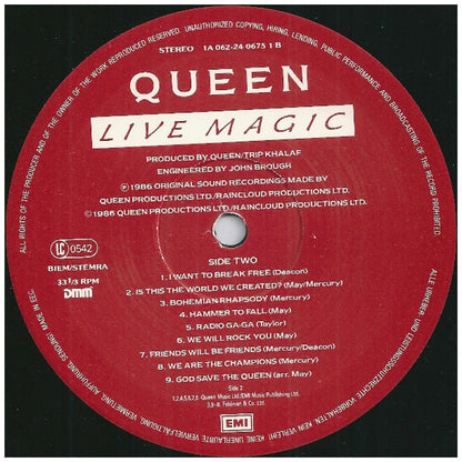QUEEN - LIVE MAGIC | VINILO USADO