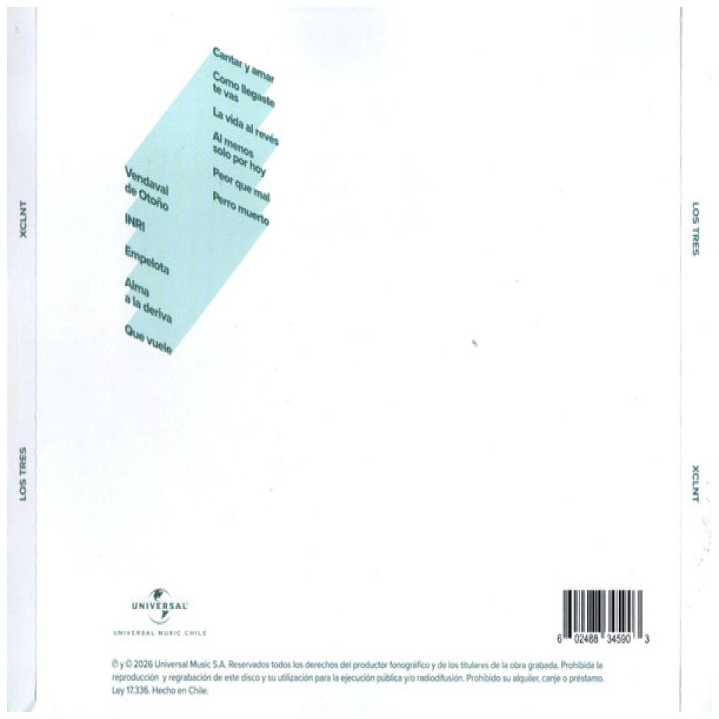LOS TRES - XCLNT | CD