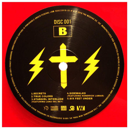 THE WEEKND - STARBOY (TRANSLUCENT RED VINYL) (2LP) | VINILO