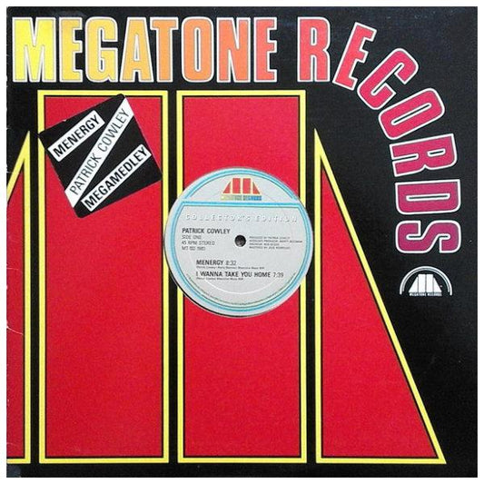 PATRICK COWLEY - MENERGY | 12" MAXI SINGLE USADO