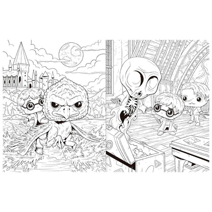 HARRY POTTER - EL LIBRO OFICIAL PARA COLOREAR FUNKO POP (RÚSTICA) - INSGHT EDITIONS | LIBRO