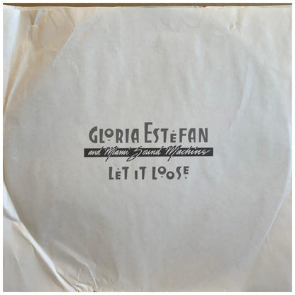 GLORIA ESTEFAN AND MIAMI SOUND MACHINE - LET IT LOOSE | VINILO USADO