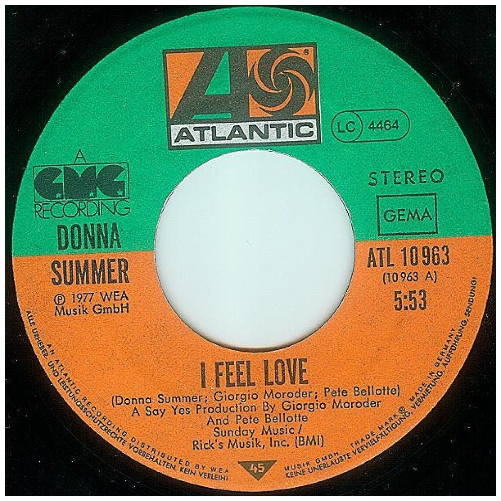 DONNA SUMMER - I FEEL LOVE | 7" SINGLE USADO