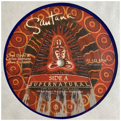 SANTANA - SUPERNATURAL (VINYL COLOURED BLUE) -2LP | VINILO