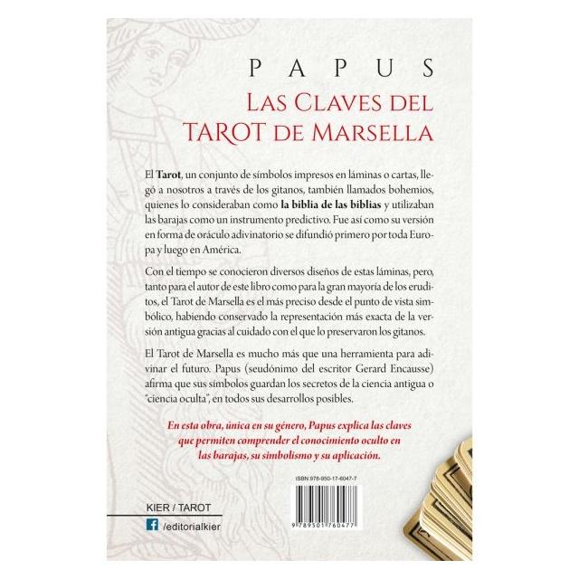 LAS CLAVES DEL TAROT DE MARSELLA. EL TAROT DE LOS BOHEMIOS (TAPA BLANDA) - PAPUS  | LIBRO
