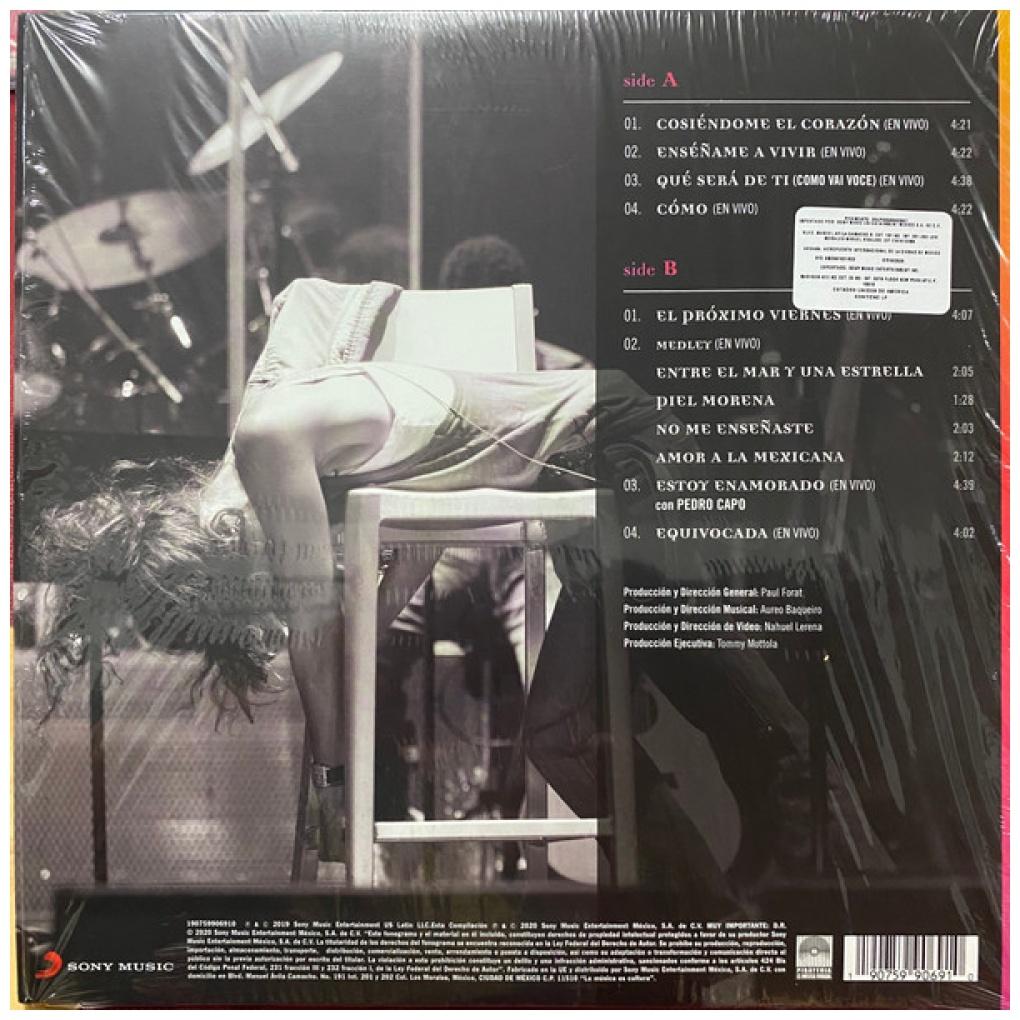 THALIA - PRIMERA FILA (ED. LTDA 10TH ANNIVERSARY) (LP+DVD) | VINILO