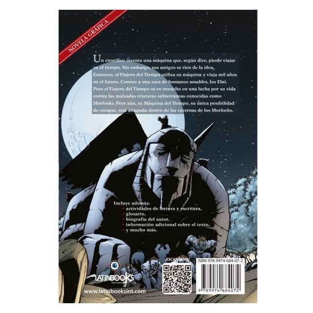 NOVELA GRÁFICA - LA MÁQUINA DEL TIEMPO (TAPA BLANDA) - H. G. WELLS | LIBRO