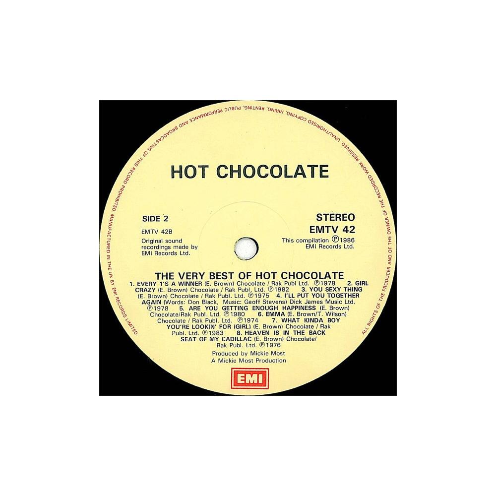 HOT CHOCOLATE - THE VERY BEST OF  | VINILO USADO