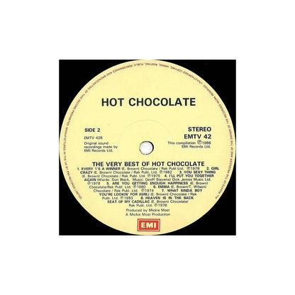 HOT CHOCOLATE - THE VERY BEST OF  | VINILO USADO