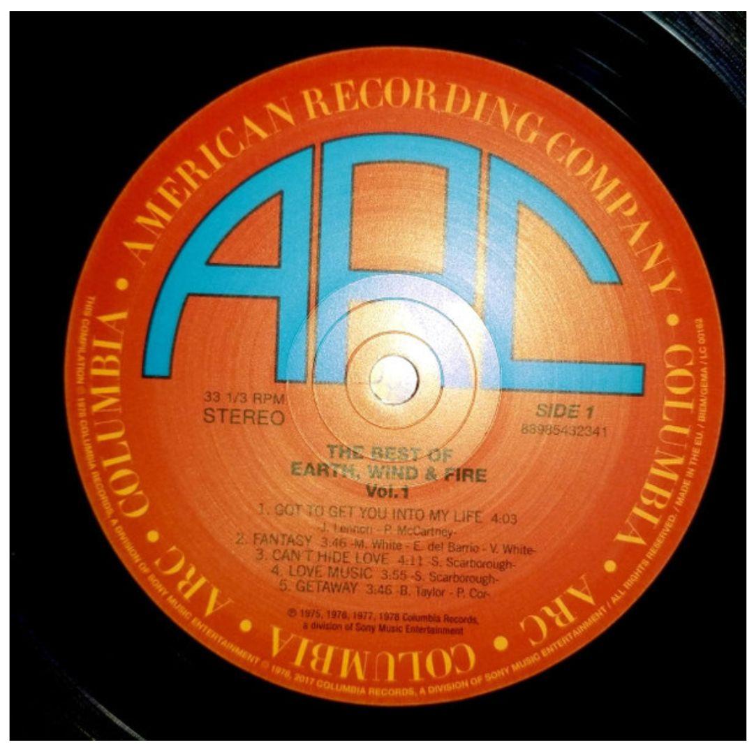 EARTH,WIND & FIRE -THE BEST OF VOL.1 | VINILO