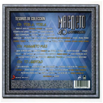 MAGNETO - TESOROS DE COLECCIÓN: 40 ANIVERSARIO (3CD) | CD
