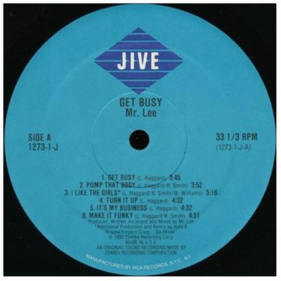 MR LEE - GET BUSY | VINILO