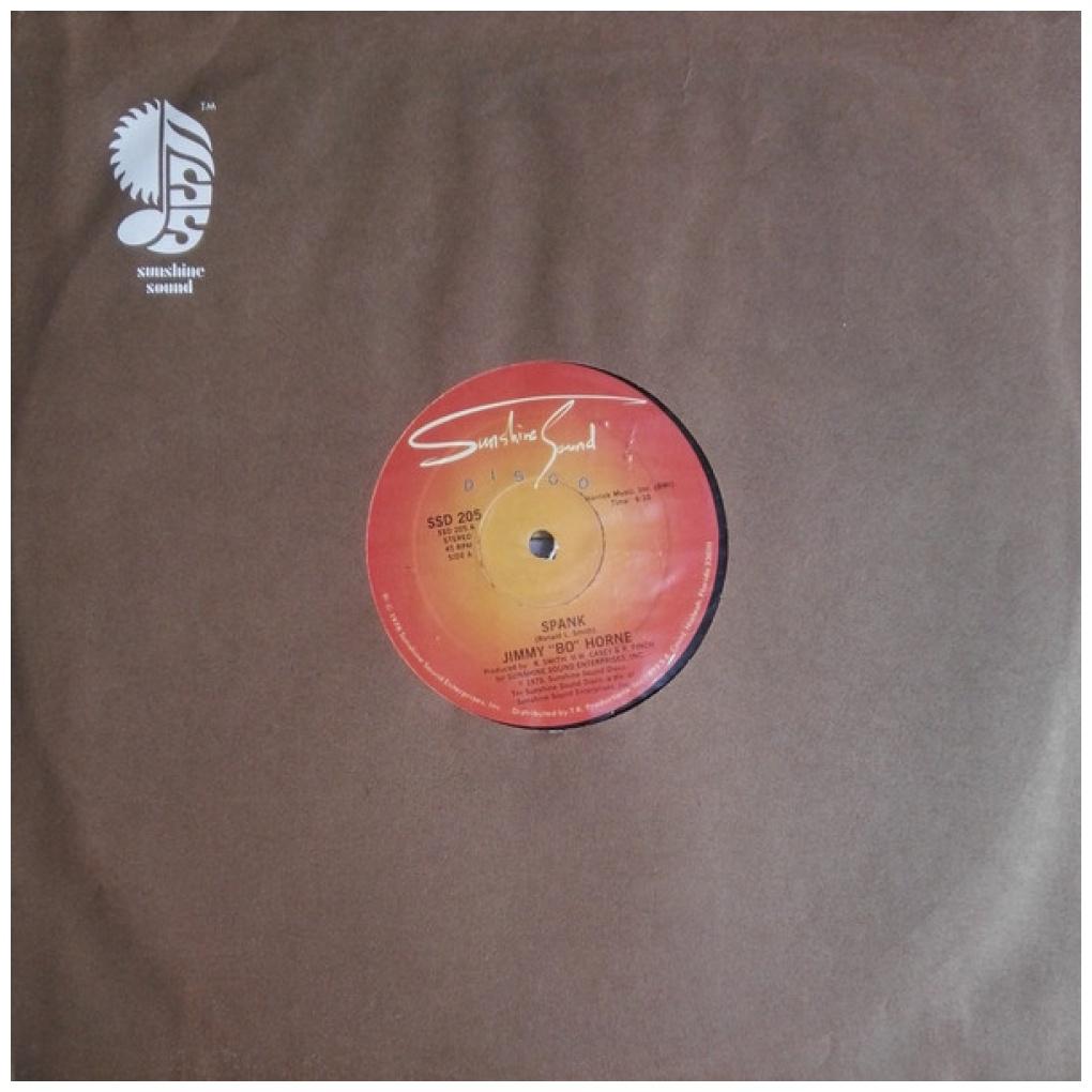JIMMY "BO" HORNE - SPANK | 12'' MAXI SINGLE USADO