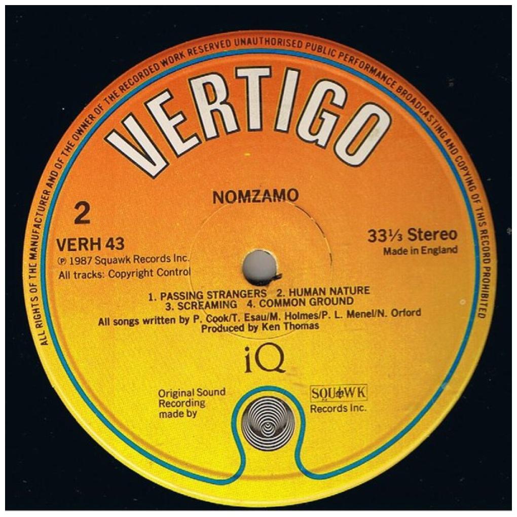 IQ - NONZAMO | VINILO USADO