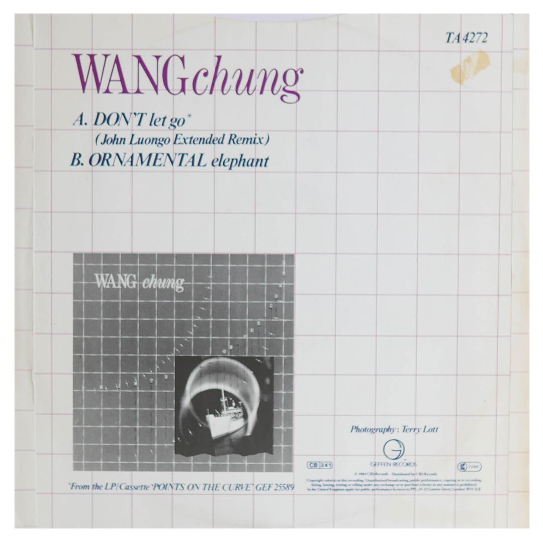 WANG CHUNG - DON T LET GO (EXTENDED REMIX) | 12" MAXI SINGLE USADO