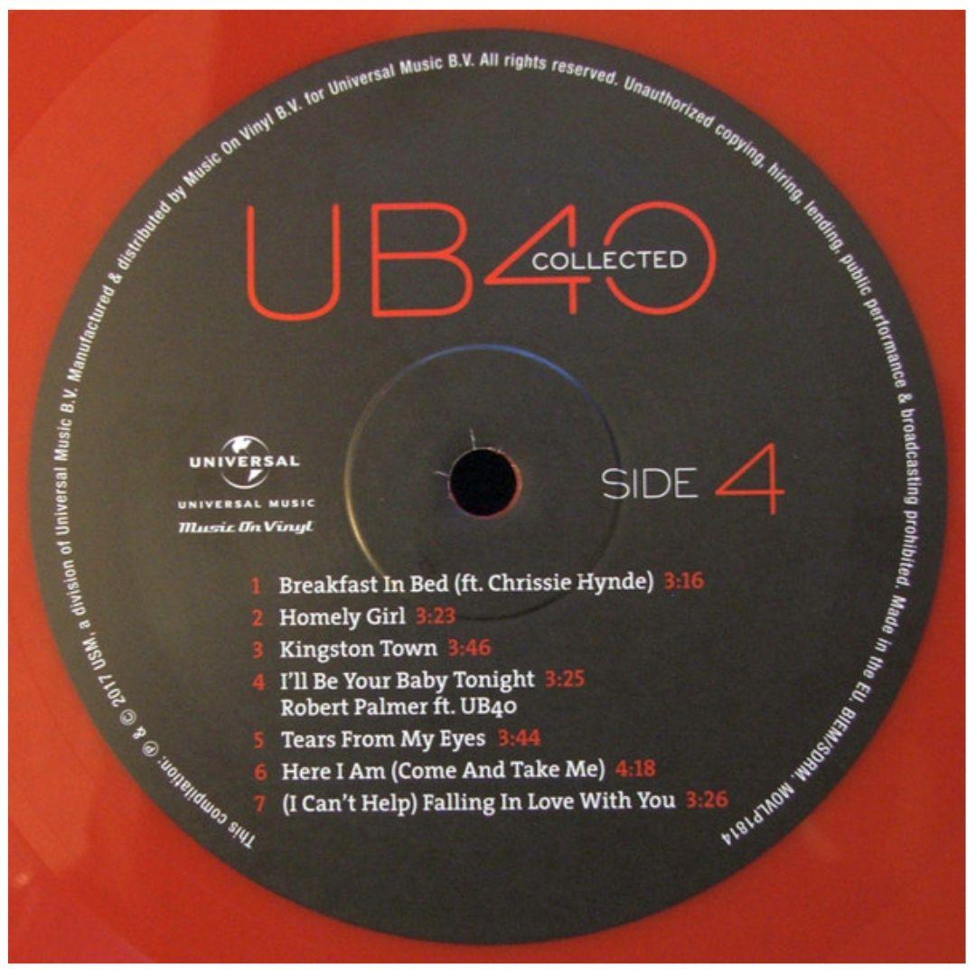 UB40 - COLLECTED (2LP) | VINILO