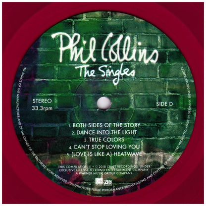 PHIL COLLINS - SINGLES (2LP) (GREEN VINYL) | VINILO