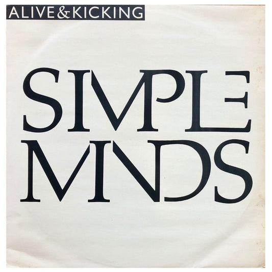 SIMPLE MINDS - ALIVE & KICKING | 12" MAXI SINGLE USADO