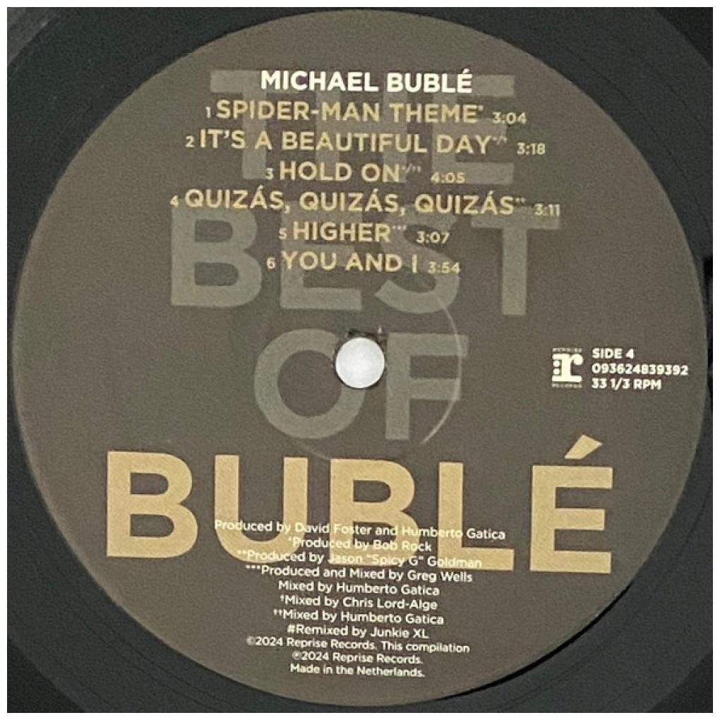 MICHAEL BUBLE - BEST OF BUBLE (2LP) | VINILO