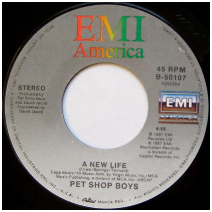 PET SHOP BOYS - WHAT HAVE I DONE TO DESERVE THIS | 7" SINGLE USADO