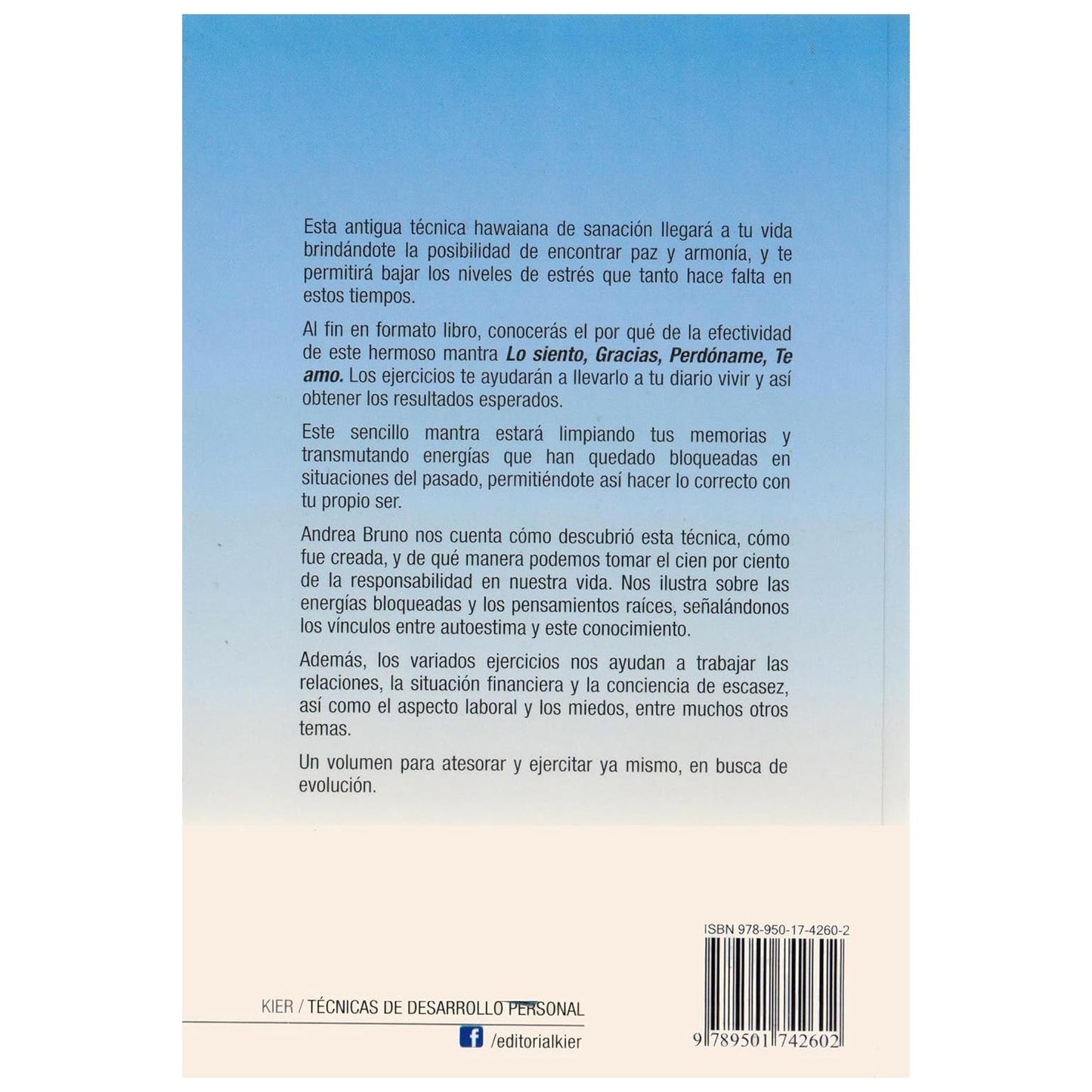 HO´OPONOPONO (TAPA BLANDA) - ANDREA BRUNO | LIBRO