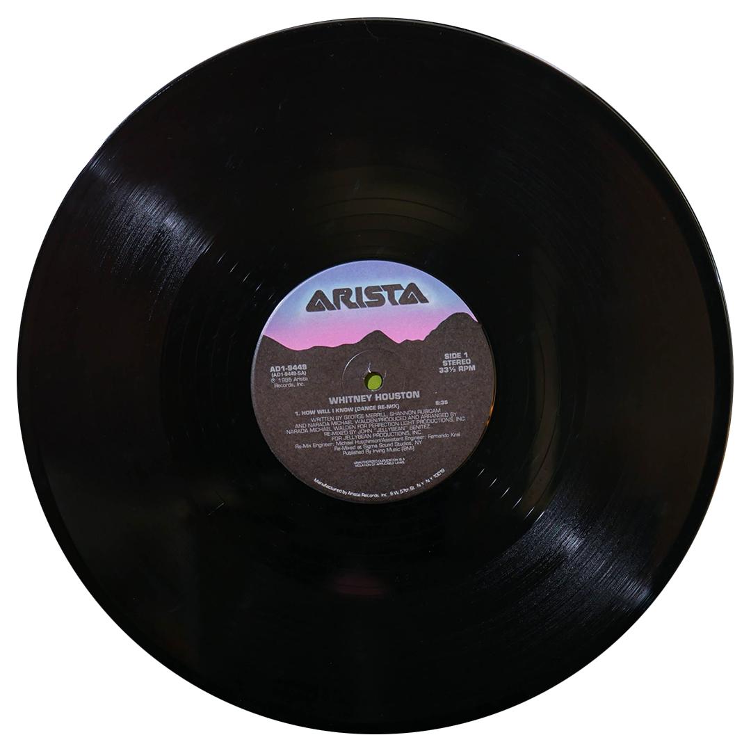 WHITNEY HOUSTON - HOW WILL I KNOW | 12" MAXI SINGLE USADO