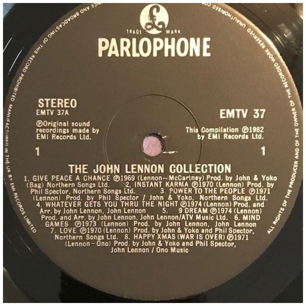 JOHN LENNON - THE COLLECTION | VINILO USADO