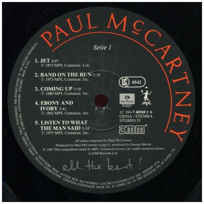 PAUL McCARTNEY - ALL THE BEST (2LP) | VINILO USADO