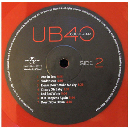 UB40 - COLLECTED (2LP) | VINILO