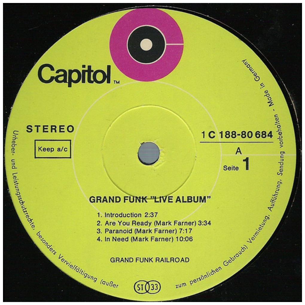 GRAND FUNK - LIVE ALBUM (2LP) | VINILO USADO