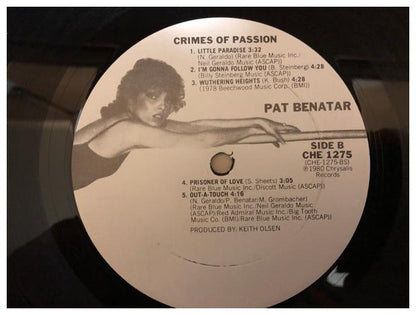 PAT BENATAR - CRIMES OF PASSION | VINILO USADO