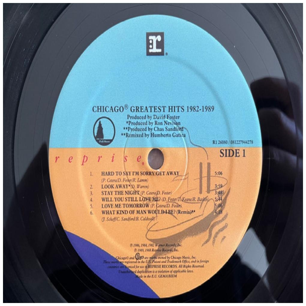 CHICAGO - GREATEST HITS 1982-1989 | VINILO