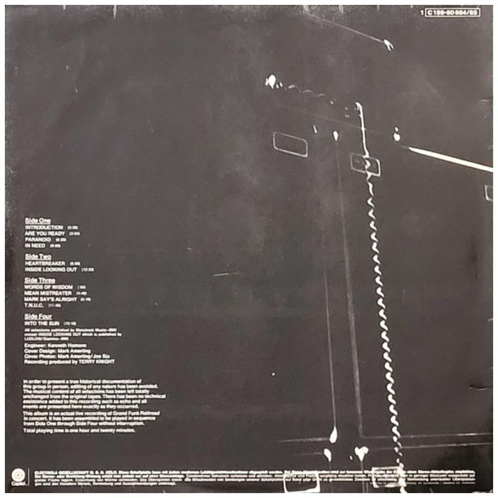 GRAND FUNK - LIVE ALBUM (2LP) | VINILO USADO