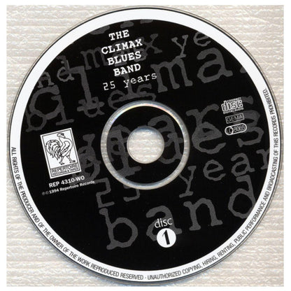CLIMAX BLUES BAND - 25 YEARS: VERY BEST 1969-1994 (2CD) | CD
