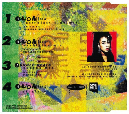 DR. ALBAN feat. LEILA K - HELLO AFRIKA | CD SINGLE USADO