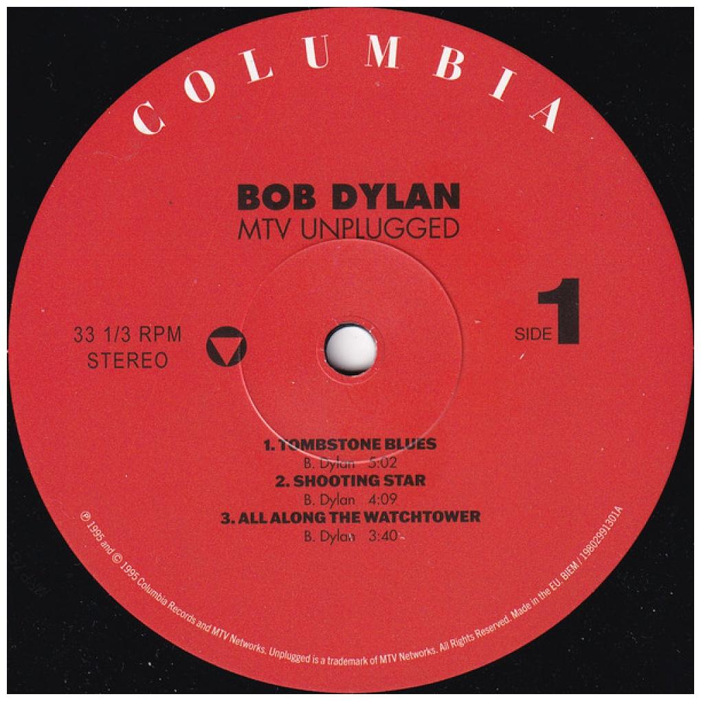 BOB DYLAN - MTV UNPLUGGED (2LP) | VINILO