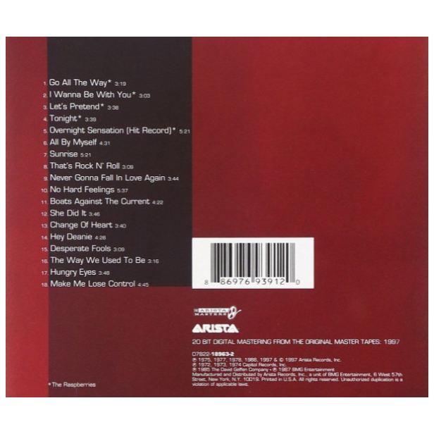 ERIC CARMEN - DEFINITIVE COLLECTION | CD