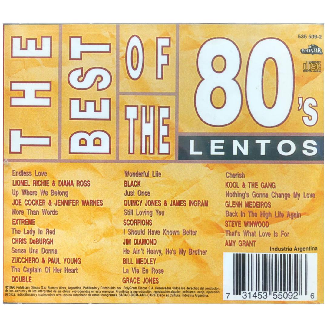 THE BEST OF THE 80 S - LENTOS | CD USADO