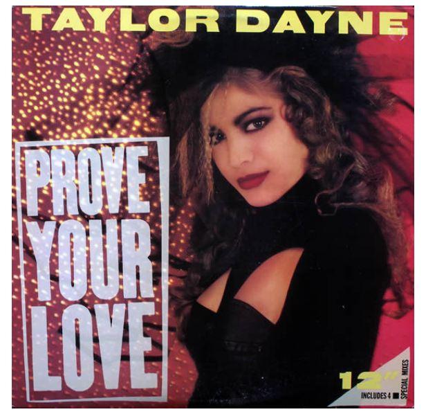 TAYLOR DAYNE  - PROVE YOUR LOVE | 12 MAXI SINGLE USADO