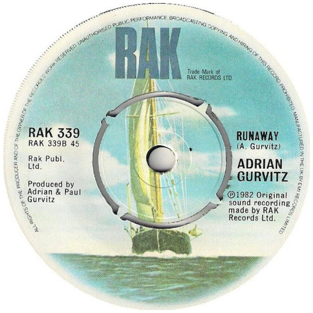 ADRAIN GURVITZ - CLASSIC | 7" SINGLE USADO