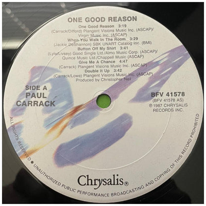 PAUL CARRACK - ONE GOOD REASON | VINILO USADO