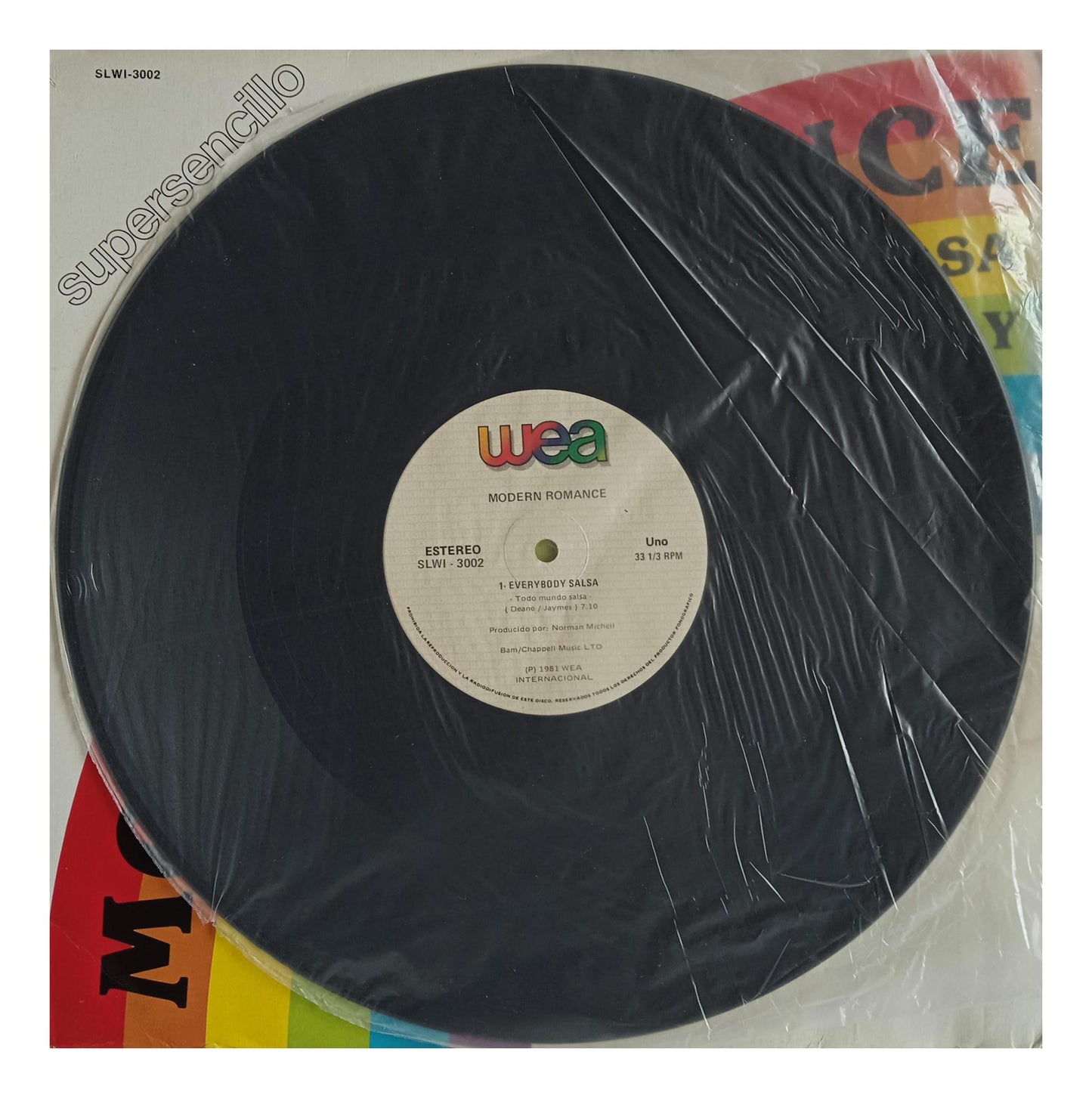 MODERN ROMANCE - EVERYBODY SALSA | 12" MAXI SINGLE USADO