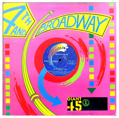 MOODY BLUES  -  BLUE WORLD | 12" MAXI SINGLE USADO