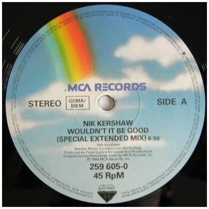 NIK KERSHAW - WOULDN'T IT BE GOOG | 12" MAXI SINGLE VINILO USADO
