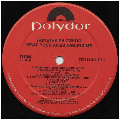 AGNETTA FALTSKOG - WRAP YOURS ARMS AROUND ME (VDE-NUEVO/SELLADO) | VINILO USADO